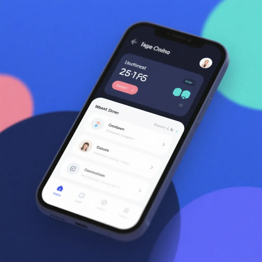 移动端应用示意图